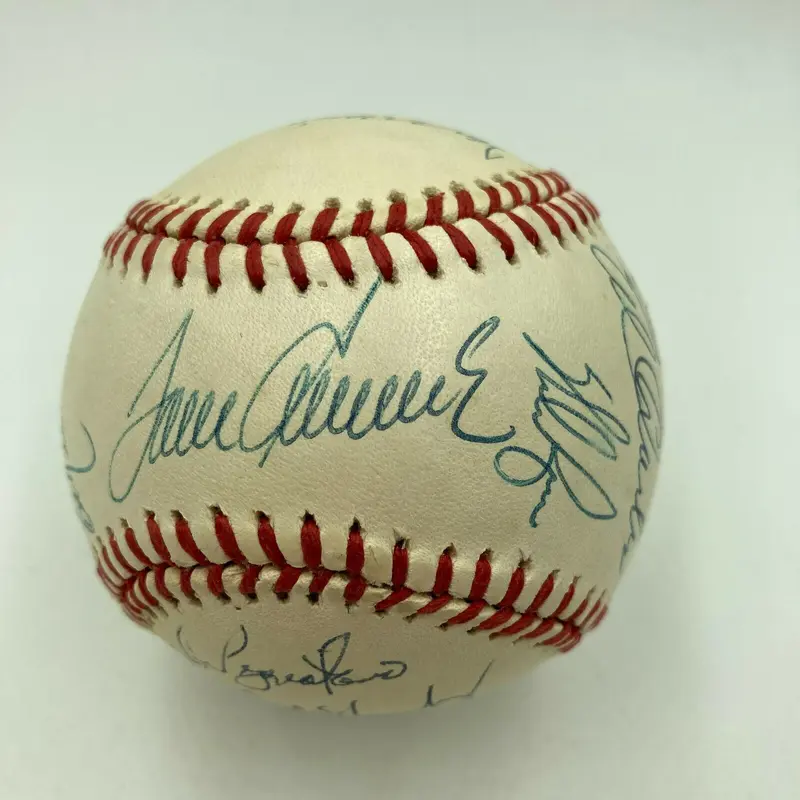 1969 New York Mets WS Champs Team Signed Baseball Tom Seaver Nolan Ryan JSA COA