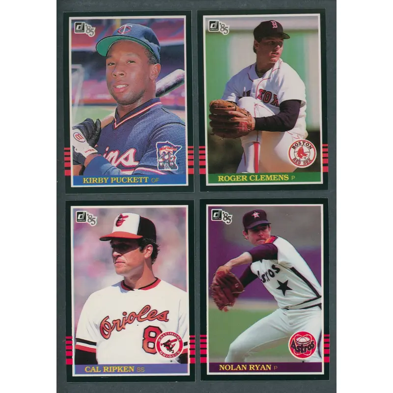1985 Donruss Baseball Complete Set NM/MT (660) (23-38)