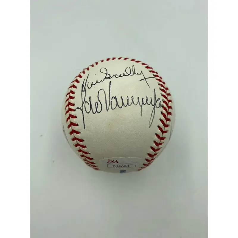 Extraordinary Los Angeles Dodgers Broadcaster Signed Baseball W/ Vin Scully JSA