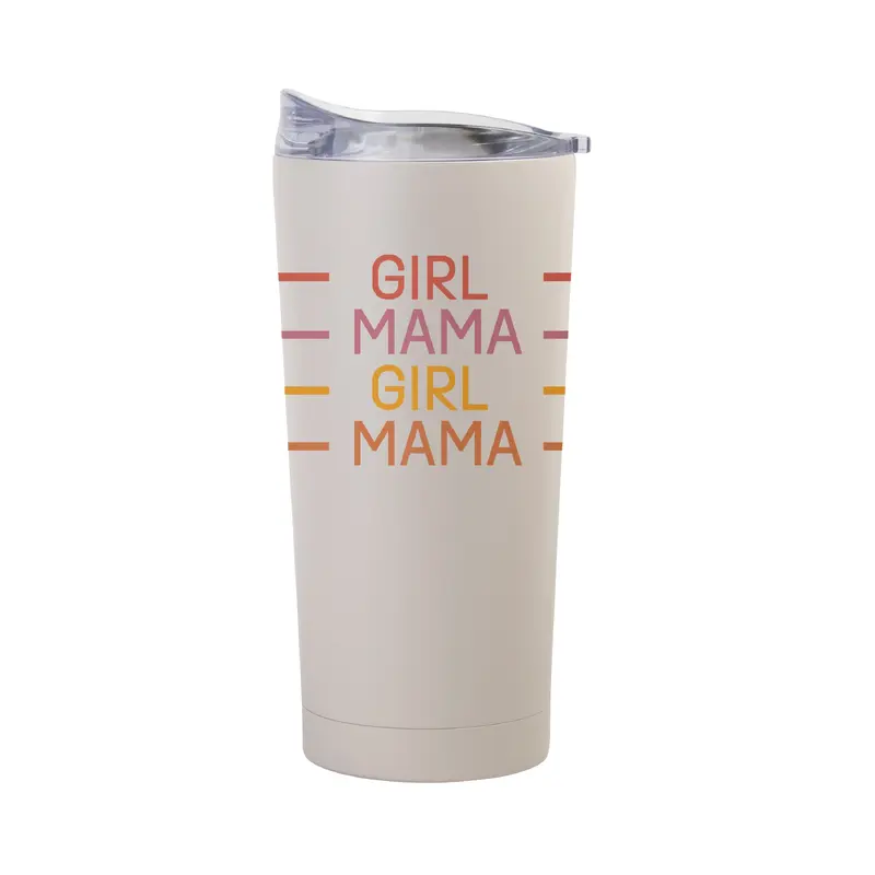 Mothers Day 20oz Girl Mama Sand Powder Coat Tumbler