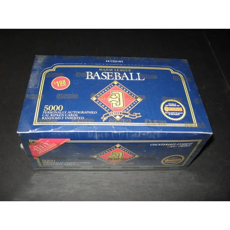 1992 Donruss Baseball Series 1 Jumbo Box