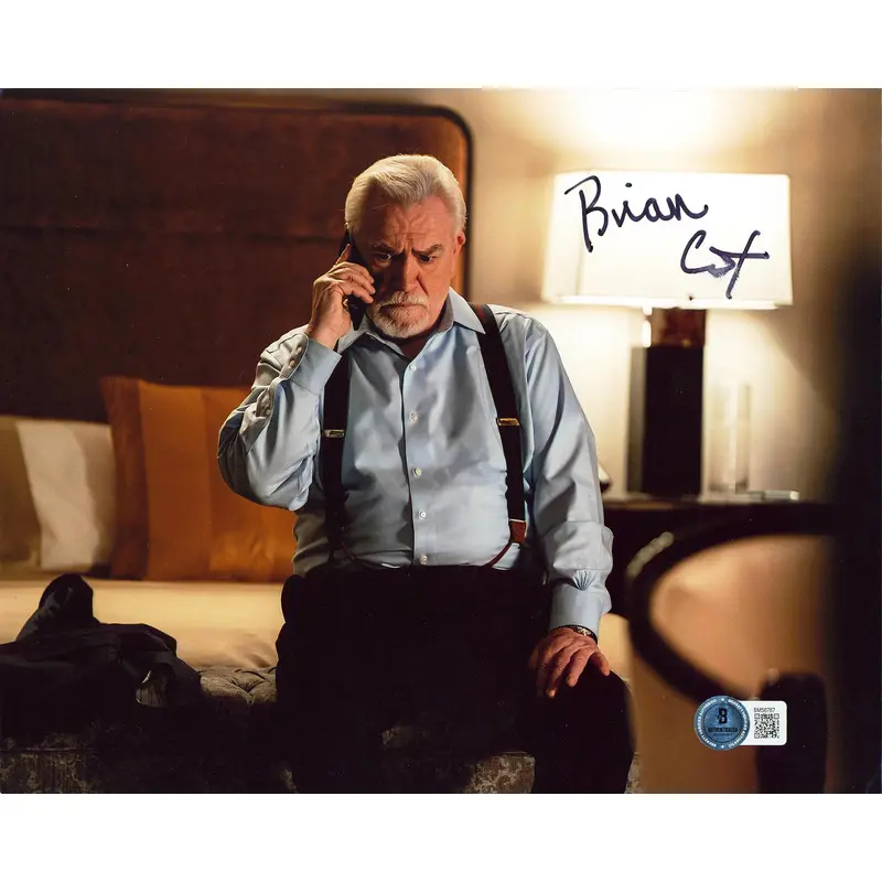Brian Cox Succession Authentic Signed 8x10 Horizontal Photo BAS #BM56767