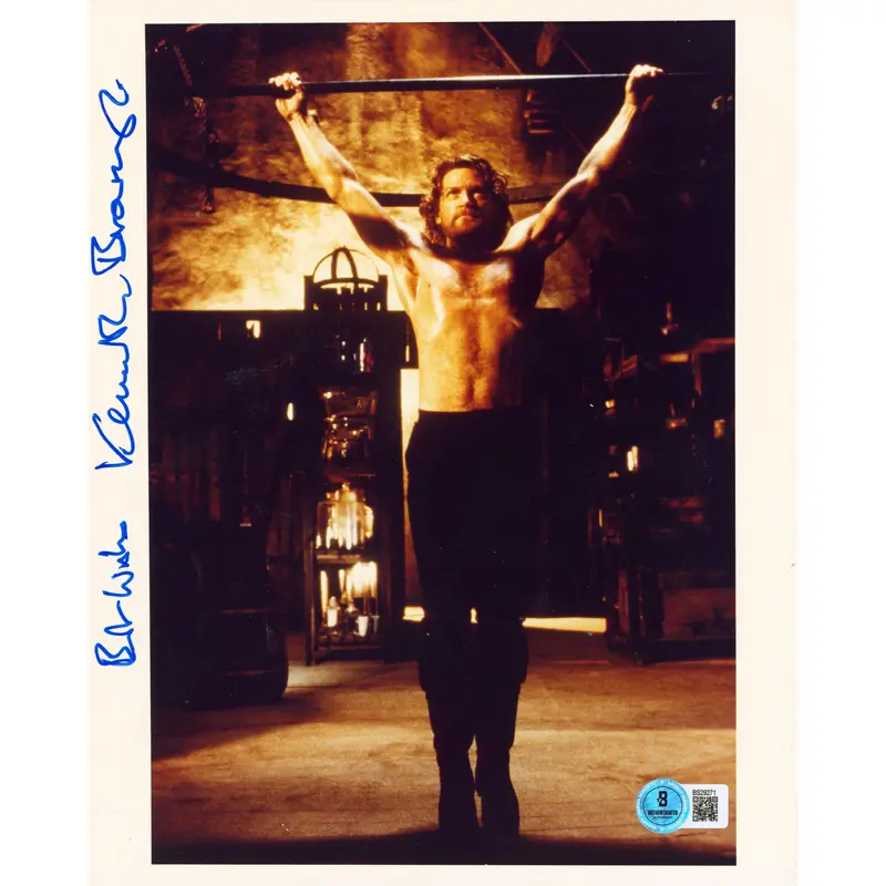Kenneth Branagh Frankenstein "Best Wishes" Signed 8x10 Photo BAS #BS29271