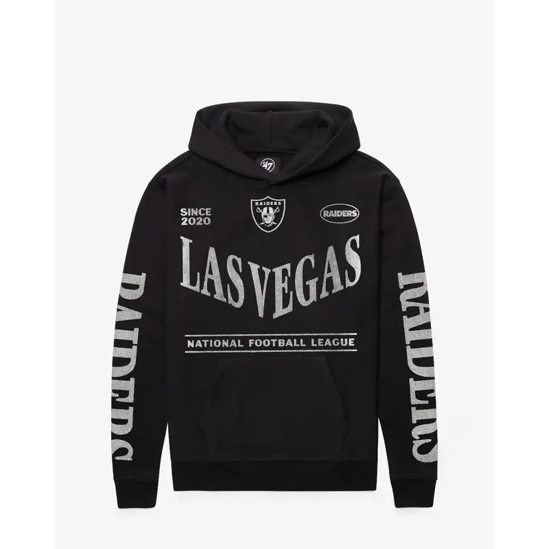 LAS VEGAS RAIDERS GRINDSTONE '47 FOUNDATION HOOD