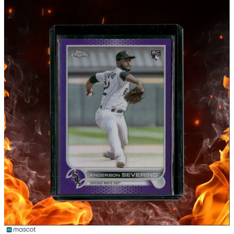 2022 Topps Chrome Update Anderson Severino Purple Rookie #USC22