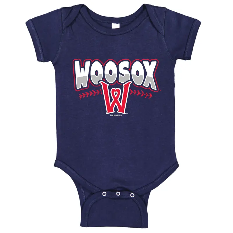 Worcester Red Sox Navy Slaya Infant Onesie