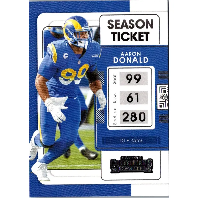 2021 Panini Contenders Aaron Donald #56