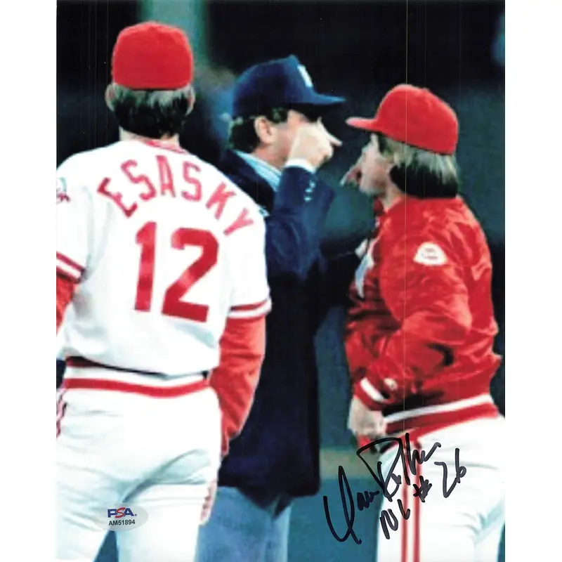 DAVE PALLONE signed 8x10 photo PSA/DNA MLB Autographed