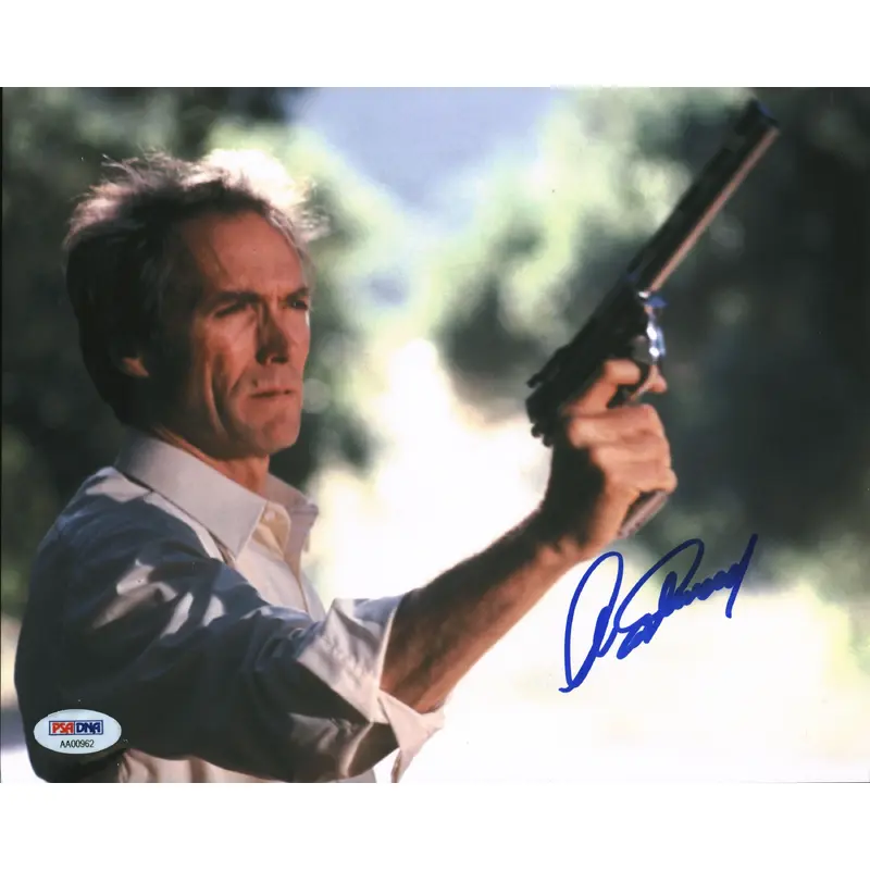 Clint Eastwood Dirty Harry Authentic Signed 8x10 Photo PSA/DNA #AA00962