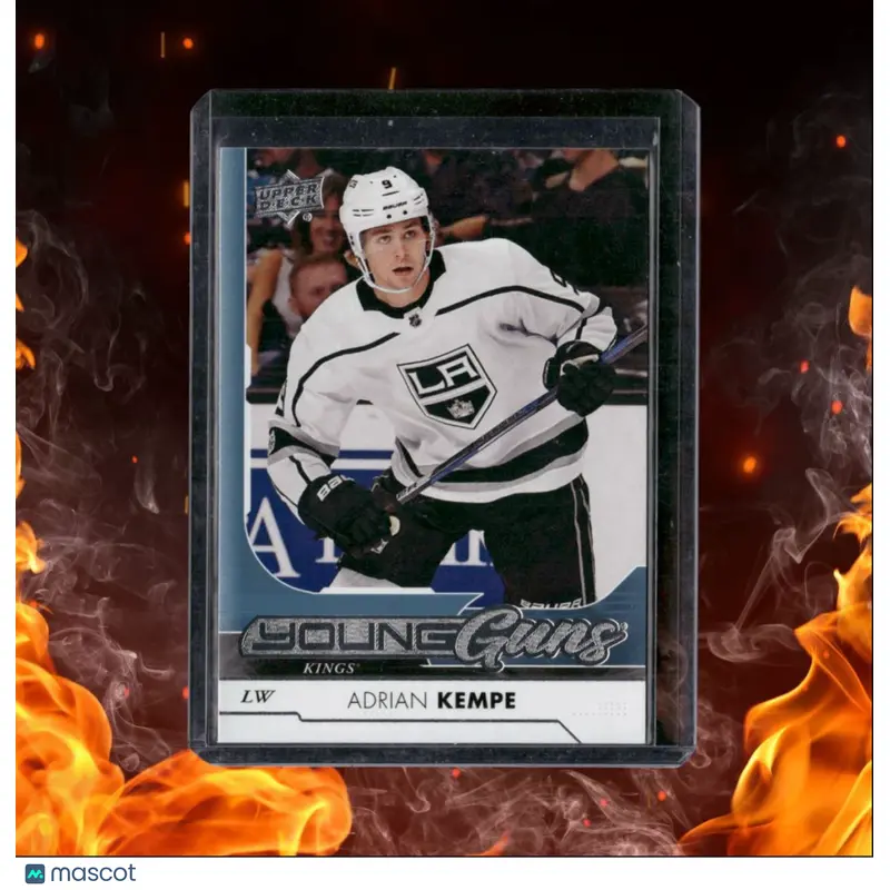2017-18 Upper Deck Adrian Kempe Young Guns Rookie #210