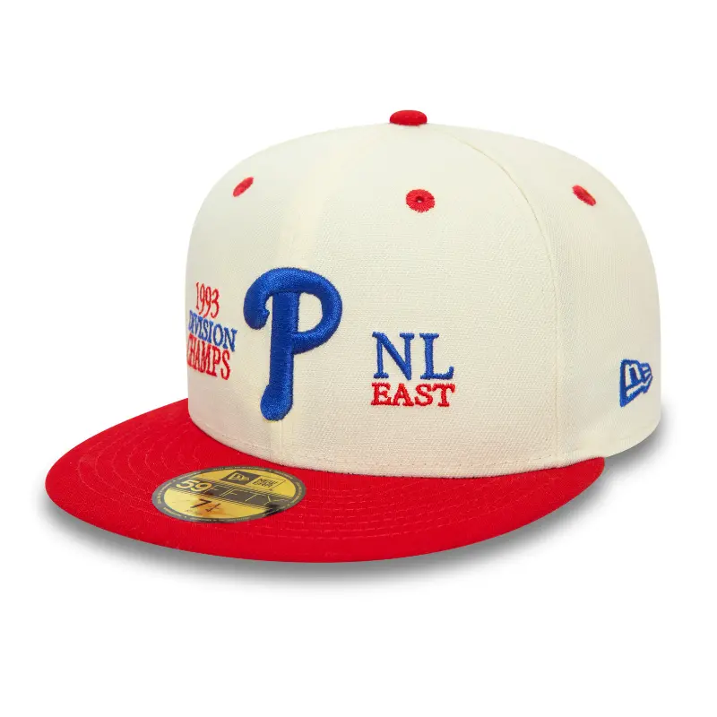 New Era - Philadelphia Phillies MLB 93 Division Champs 59Fifty Fitted - Chrome White