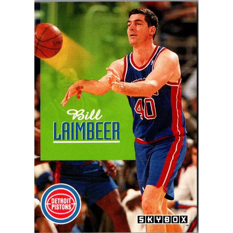 1992 SkyBox Bill Laimbeer #70