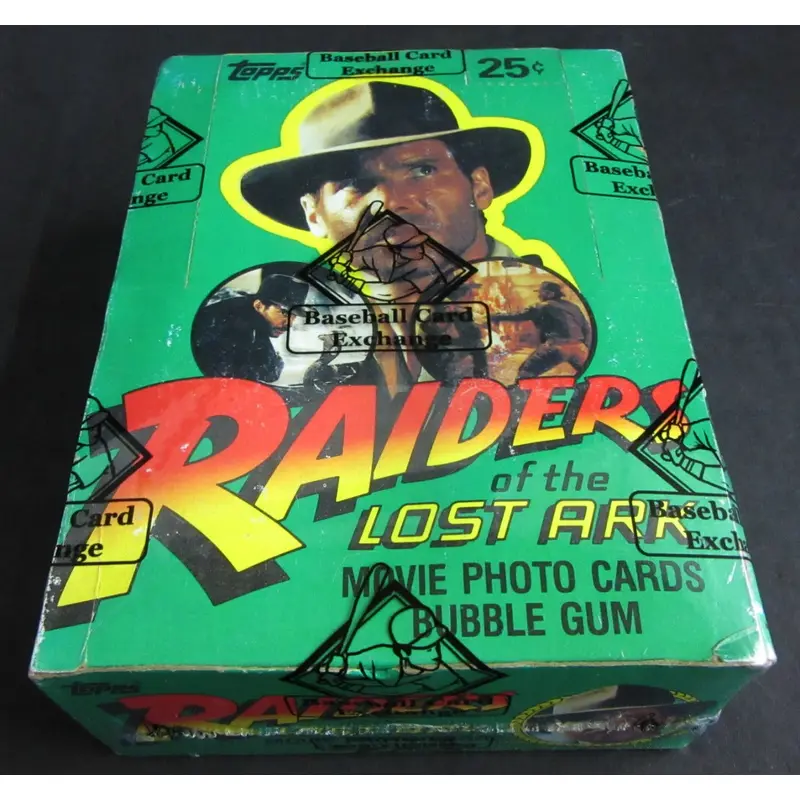 1981 Topps Raiders of the Lost Ark Unopened Wax Box (BBCE)