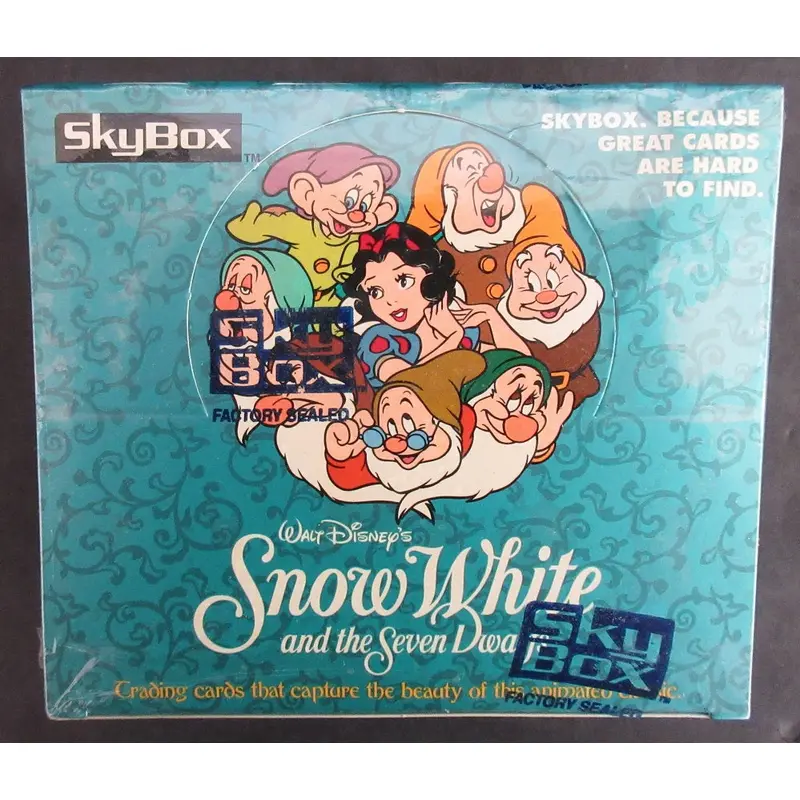 1993 Skybox Disney's Snow White Series 1 Trading Cards Box (36/8)