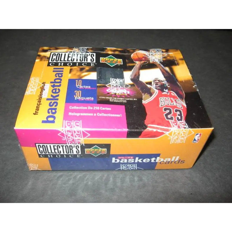 1995/96 Upper Deck Collector's Choice Basketball Series 1 Box (French) (30/10)