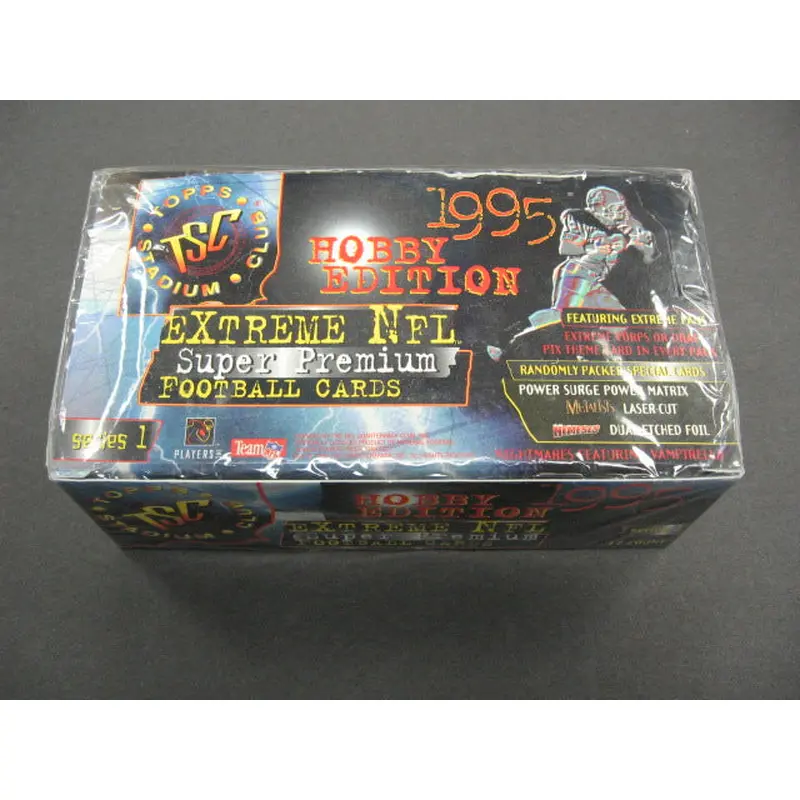 1995 Topps Stadium Club Football Series 1 Jumbo Box