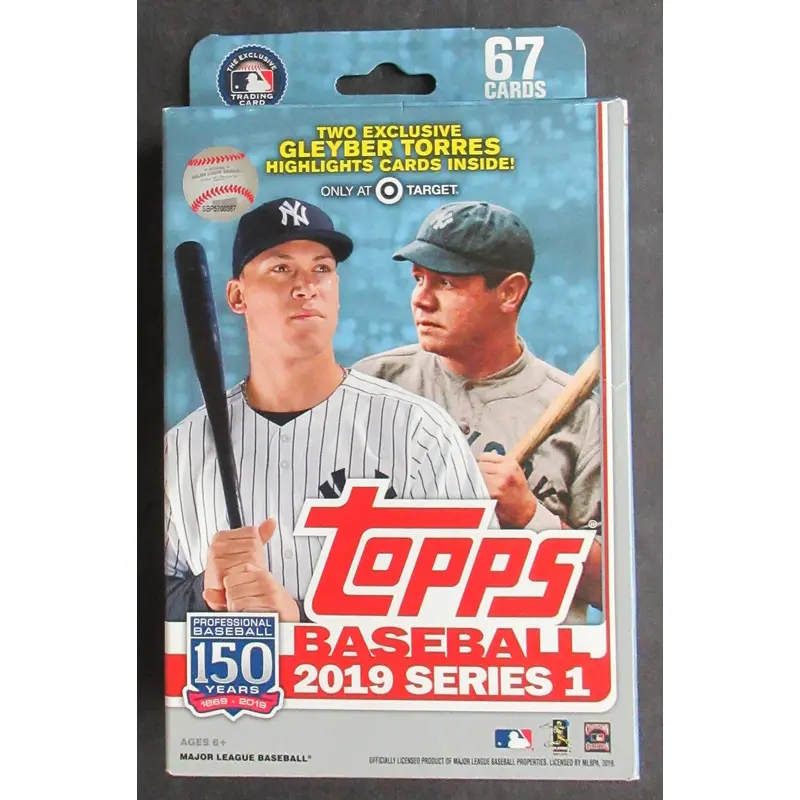 2019 Topps Baseball Series 1 Hanger Box (Target) (Gleyber Torres) (67)