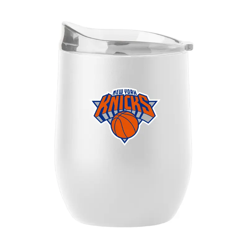 New York Knicks 16oz Swagger Powder Coat Curved Bev