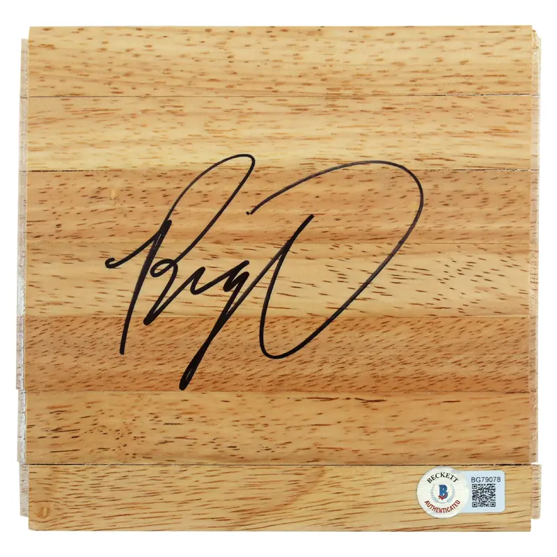 Kings Oscar Robertson Authentic Signed 6x6 Floorboard Autographed BAS #BG79078