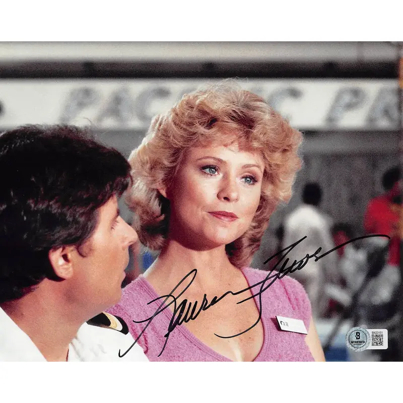 Lauren Tewes The Love Boat Authentic Signed 8x10 Horizontal Photo BAS 1