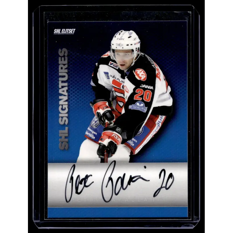2008-09 SHL Signatures - Petri Pakaslahti