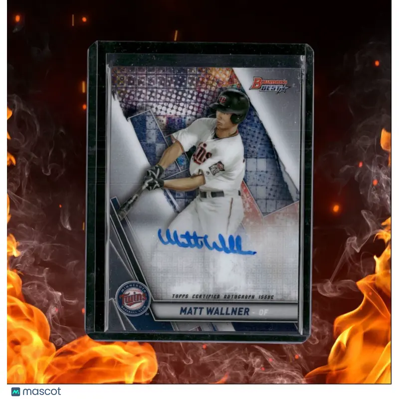 2019 Bowman's Best Matt Wallner Prospect Best of 2019 Auto #CDA-MW