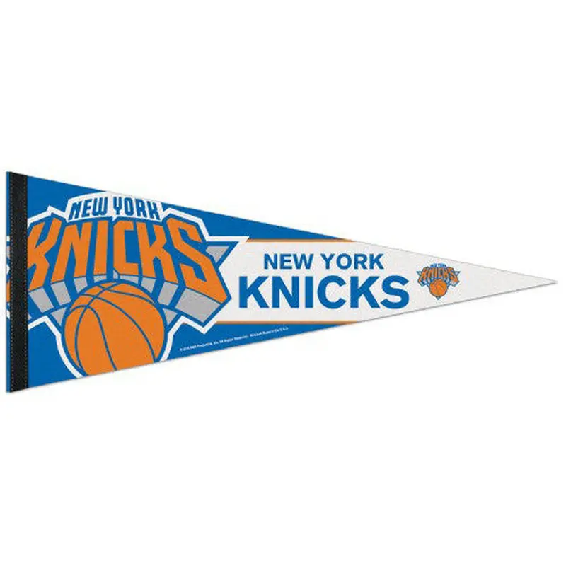 New York Knicks Official NBA Basketball Team Logo Premium Felt Pennant - Wincraft