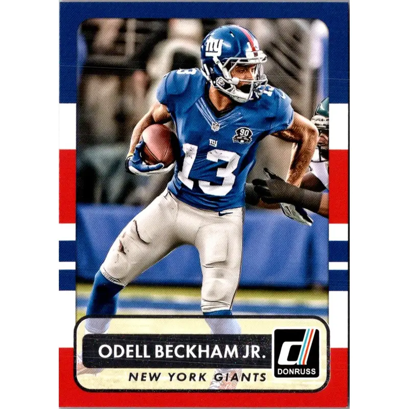 2015 Donruss Red Foil Odell Beckham Jr. #80