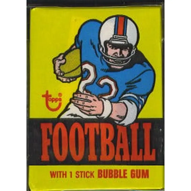 1976 Topps Football Unopened Wax Pack