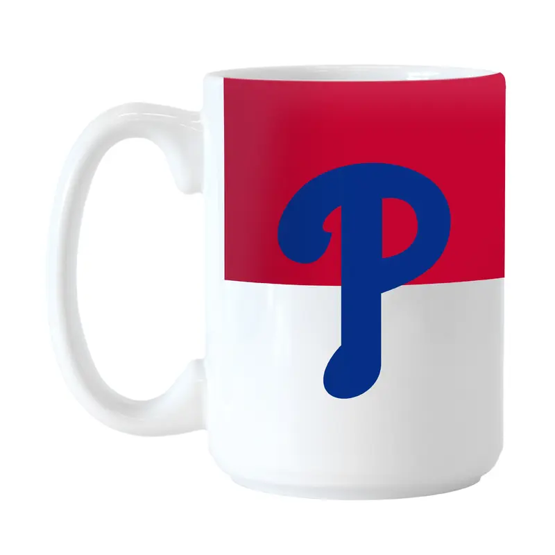 Philadelphia Phillies 15oz Colorblock Sublimated Mug