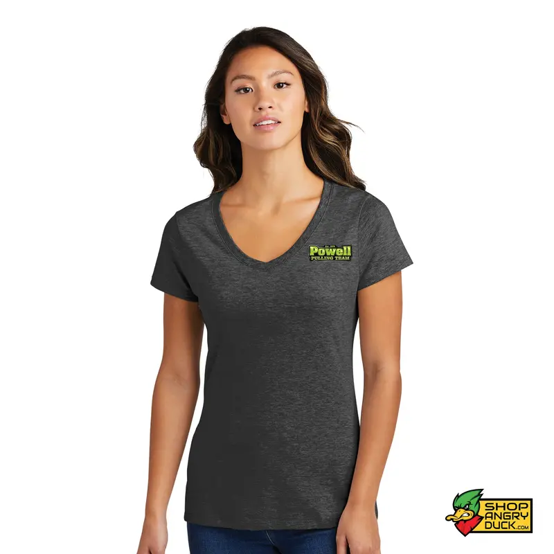 Powell Pulling Team Ladies V-Neck T-shirt