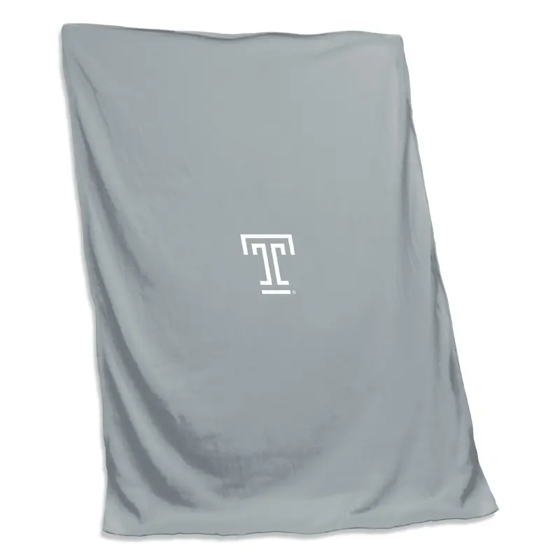 Temple Gray Sweatshirt Blanket (Screened)