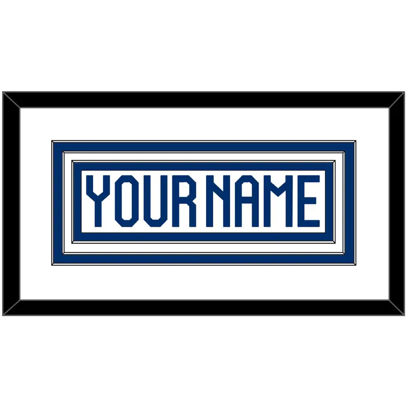 Finland Mens Hockey Nameplate - 2022 IIHF Home White - Triple Mat 1