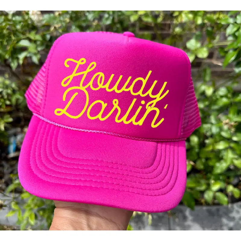 Howdy Darlin' DTF Printed Trucker Hat