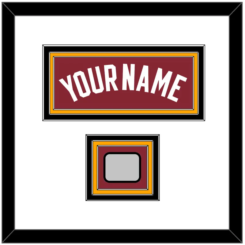 Miami Name & Finals Patch - Alternate Red (2009-2017) - Triple Mat 1
