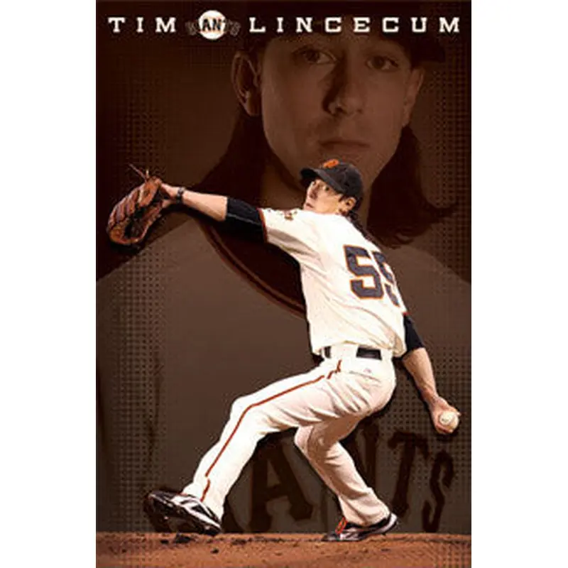 Tim Lincecum "Superstar" San Francisco Giants Poster - Costacos Sports
