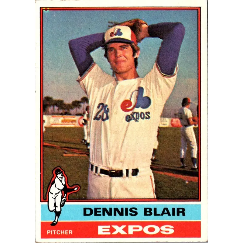 1976 Topps Dennis Blair #642