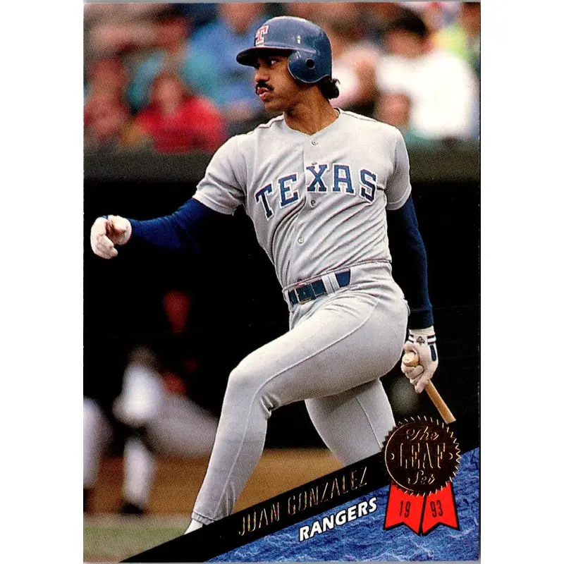 1993 Leaf Juan Gonzalez #170
