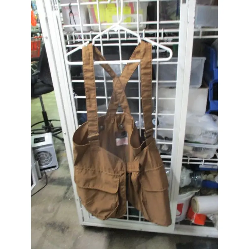 Used Vintage Black Sheep Hunting Field Vest Adult Size XL