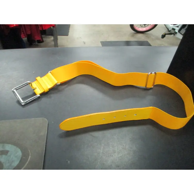 Used Yellow Adult Baseball Belt
