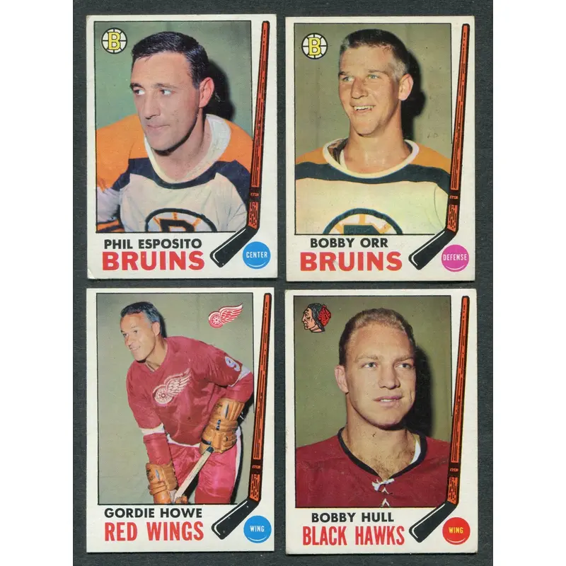1969/70 Topps Hockey Complete Set VG EX (132) (Read) (24-482)