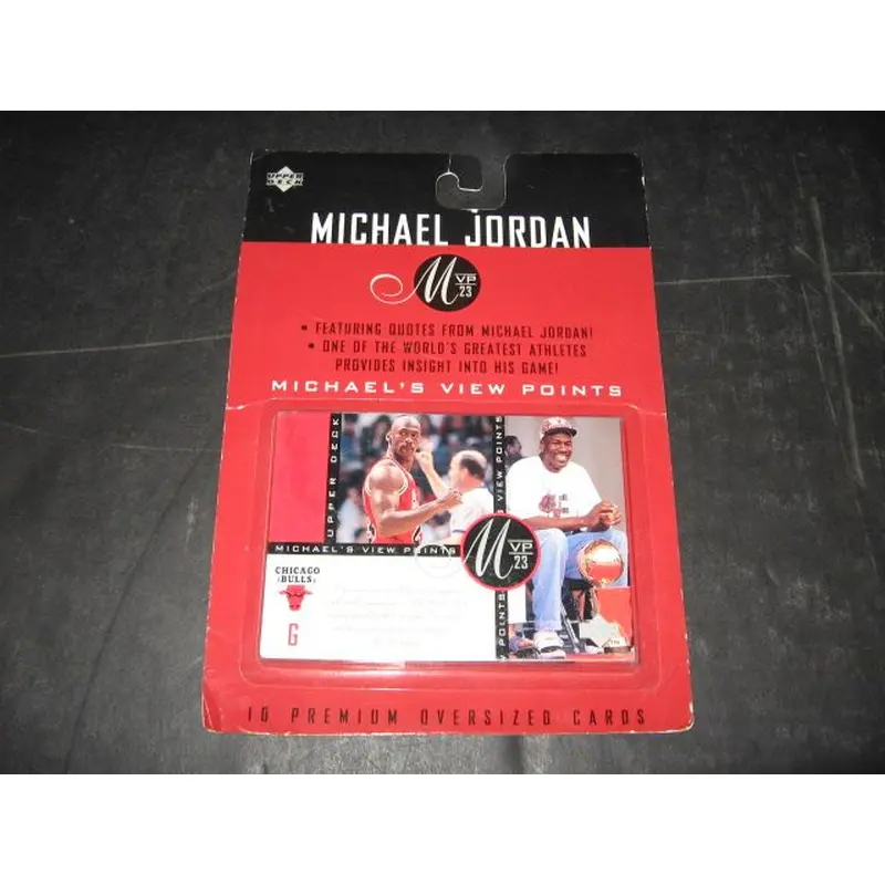 1997 Upper Deck Basketball Michael Jordan View Points Factory Set