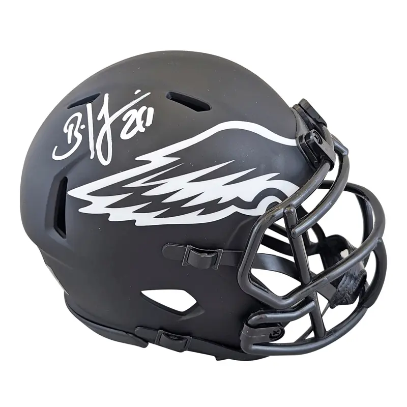 Eagles Brian Dawkins Authentic Signed Eclipse Speed Mini Helmet BAS Witnessed