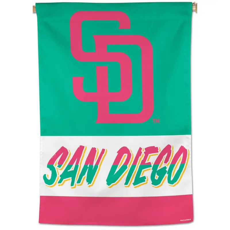 San Diego Padres Official MLB City Connect Premium 28x40 Wall Banner - Wincraft Inc.