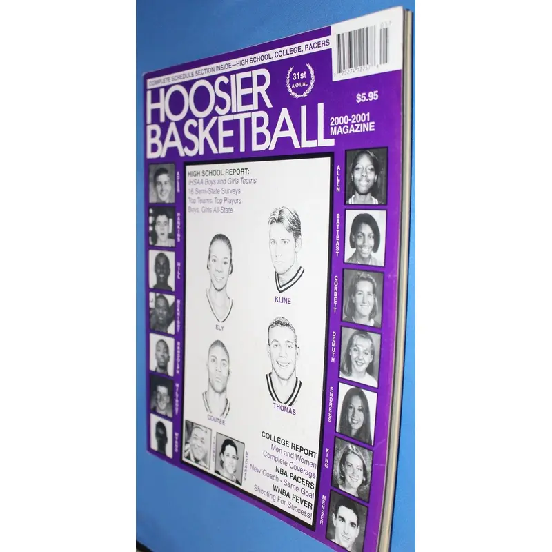 2000-01 Hoosier Basketball Magazine