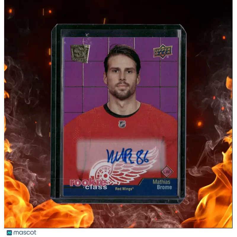 2020-21 Upper Deck Mathias Brome Class Spectrum Rookie Auto #RC-15