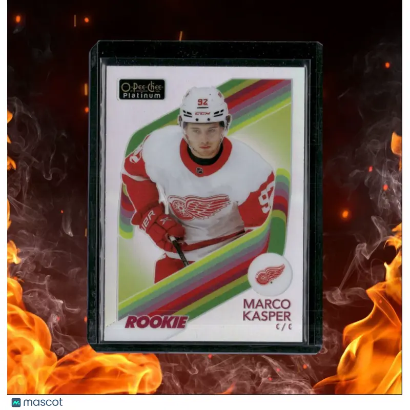 2023-24 O-Pee-Chee Platinum Marco Kasper Retro Rainbow Rookie #R-73