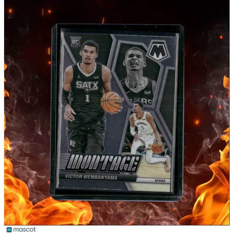 2023-24 Panini Mosaic Victor Wembanyama Montage #7