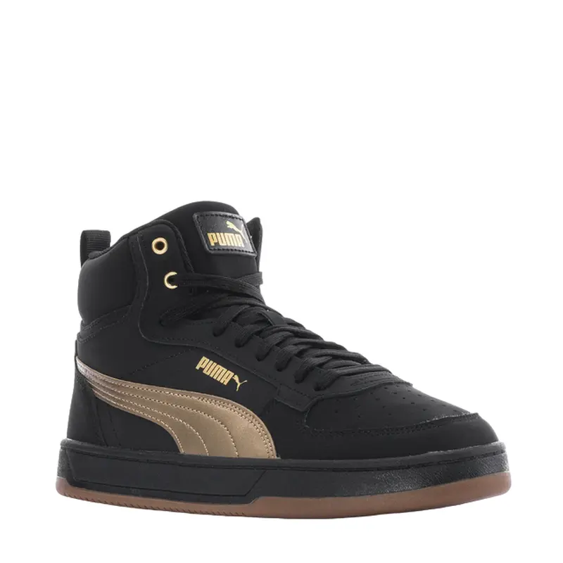 PUMA UNISEX JUNIOR BLACK SHOE PUMA CAVEN 2.0 MID NBK JR 395580 01J