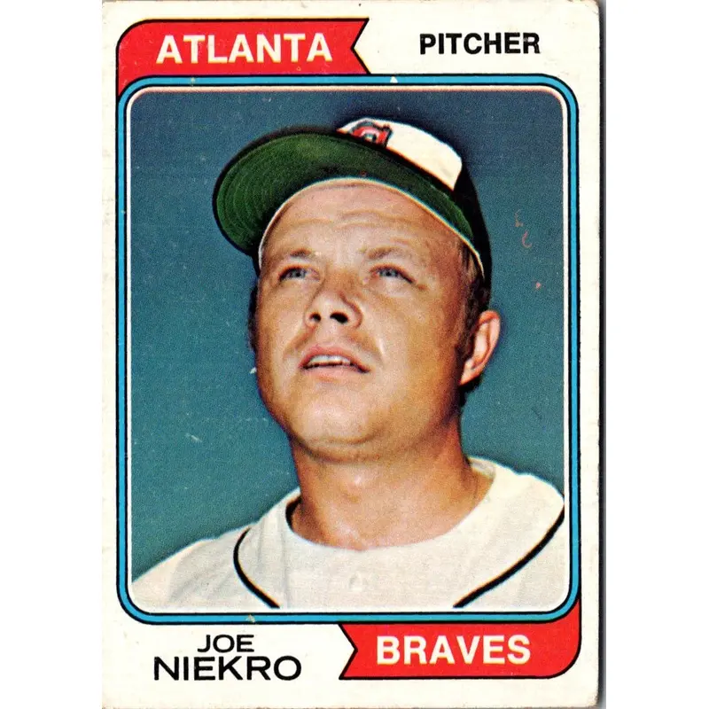 1974 Topps Joe Niekro #504